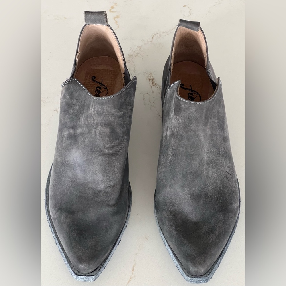 Free People Brixton Bootie Shoe Grey sz 40 - Picture 6 of 11
